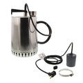 Product Image of AP12 Sump Pump - 1/2 HP, 10ft power cord, 7/16" solids handling (w/ float switch)