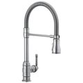 Product Image of Broderick Single Handle Pull-Down Kitchen Faucet With Spring Spout, 1.8 GPM (Arctic Stainless)