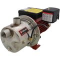 Product Image of RJS-75SS 115/230V, 3/4 HP, 12.8 GPM Stainless Steel Shallow Well Jet Pump (Red)