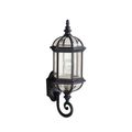 Product Image of Barrie 21.75" 1 Light Outdoor Wall Light w/ Clear Beveled Glass (Black)