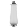 Product Image of Monticello Replacement Handle Knob Insert (Porcelain w/ Polished Chrome), 97466