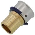 Product Image of  3/4" PEX Press x 3/4" Polybutylene Adapter w/ Sleeve (Lead Free)