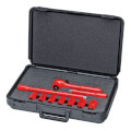 Product Image of 3/8" Insulated Ratchet & Socket Set, Metric (10 Pieces)