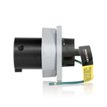 Product Image of 100A, 347/600V 3-Phase, 4P, 5W, LEV Series IEC 60309-1 & 60309-2 Pin & Sleeve Inlet, IP66/IP67/IP68/IP69K, Watertight (Blue)