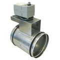 Product Image of Model EFD 14-8, 14" x 8" Shutter Damper w/ Spring Return Actuator, 24V