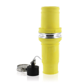 Product Image of Male, Plug Insulator, Crimped, 313MCM to 777MCM Cable, 1135Amp Max., 1000Volt, 49 Series, Rhino-Hide Single Pole Connector (Yellow)
