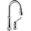 Product Image of Leland 1-Handle Pull-Down Bar / Prep Faucet (Chrome), 9978-DST