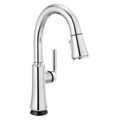Product Image of Coranto Single Handle Pull Down Bar/Prep Faucet with Touch2O Technology, 9979T-DST