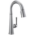 Product Image of Emmeline Single Handle Pull Down Bar/Prep Faucet, 1.8 GPM (Lumicoat Arctic Stainless)