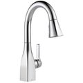 Product Image of Mateo 1-Handle Pull-Down Bar / Prep Faucet (Chrome), 9983-DST