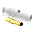 Product Image of 23 Series Plug, Male, 600A Max, 600V Crimp Tube Termination, 350-500 MCM Cable Range (White)