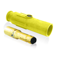 Product Image of 23 Series Plug, Male, 690A Max, 600V Crimp Tube Termination, 500-750 MCM Cable Range (Yellow)
