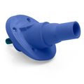 Product Image of 22 Series Panel Mount Receptacle, Female, 690A Max, 600V 30 Degree Angle, 1.00"L Threaded Stud Termination, 250-777 MCM Cable Range (Blue)
