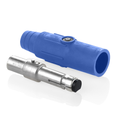 Product Image of 22 Series Plug, Male, 600A Max, 600V Crimp Tube Termination, 350-500 MCM Cable Range (Blue)
