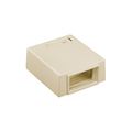 Product Image of Mos Surface-mount Housing w/ Id Window, Plenum Rated, 1 Unit High (Light Almond)