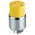 Product Image of 20A, 125V NEMA 5-20r, 2p, 3w, Connector, Straight Blade, Commercial Grade, Armored, Grounding, Steel