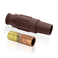 Product Image of 23 Series Plug, Female, 690A Max, 600V Crimp Tube Termination, 500-750 MCM Cable Range (Brown)