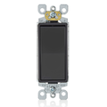 Product Image of 15A Decora 3-way Switch, Self-grounding (Black)