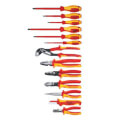 Product Image of 13 Piece Combination Insulated Tool Set with Roll-Up Pouch 