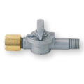 Product Image of 3-Way Plastic Vent Valve 1/8" NPT to 1/4" Metal Tubing