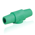 Product Image of 16 Series Taper Nose Double Female Connector, Cam-Type, Female-Female, 400A Max (Green)