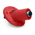 Product Image of 22 Series Panel Mount Receptacle, Male, 690A Max, 600V 30 Degree Angle, 1.00"L Threaded Stud Termination, 250-777 MCM Cable Range (Red)