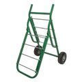 Product Image of Steel Deluxe A-Frame Mobile Caddy, Green