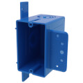 1-Gang ENT Non-Metallic Outlet Box w/ Eccentric Knockouts, 22 Cubic Inch