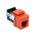 Product Image of Voice Grade Quickport, Jack, 6P6C (Orange)