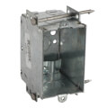 Product Image of 2-1/2" Deep Non-Gangable Switch Box w/ 1/2" Knockouts, NM Cable Clamps (C-5) & Slanted Nails