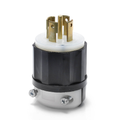 Product Image of 30A, 347/600V 3PY, NEMA L23-30P, 4P, 5W, Locking Plug, Grounding (Black/White)