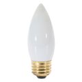 Product Image of 25 Watt B11 Incandescent Bulb - White - 2500 Average rated hours - 160 Lumens - Medium base - 130 Volt (60 Pack)
