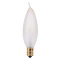 Product Image of 25 Watt CA8 Incandescent Bulb - Frost - 2500 Average rated hours - 200 Lumens - Candelabra base - 130 Volt (50 Pack)