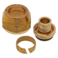 Product Image of 3/4" QS-style Fitting Assembly, R25 thread (Not for Loop Connections)