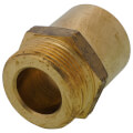 Product Image of R32 x 1-1/4" Pipe (or 1-1/2" Fitting) Copper Adapter, Straight
