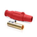 Product Image of 17 Series Plug, Female, 600A Max, 600V Double Set Screw Termination, 350-500 MCM Cable Range (Red)