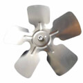 Product Image of 8" Aluminum, 5-Blade, CCW Fan Blade (5/16" Bore)