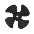 Product Image of 3" Plastic 4 Blade CW Fan Blade, 3/16" Bore