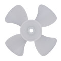 Product Image of 3-1/2" Plastic 4 Blade CCW Fan Blade, 3/16" Bore