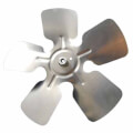 Product Image of 10" Aluminum, 5-Blade, CCW Fan Blade (5/16" Bore)