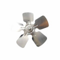 Product Image of 14" Aluminum 5 Blade CW Fan Blade, 5/16" Bore (w/ Hubs)