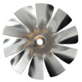 Product Image of 5" Aluminum 10 Blade, 1/4" Bore CW Intake Hub Fan Blade
