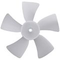 Product Image of 5" Plastic 5 Blade CW Fan Blade, 1/4" Bore