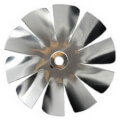 Product Image of 3" Aluminum 10 Blade CW Intake Hub Fan Blade
