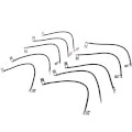 Product Image of 6" Capacitor Jumper w/ 1/4" Female Terminals (10/pack)