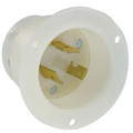 Product Image of 20A, 277V Flanged Inlet Locking Receptacle, Industrial Grade