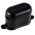 Product Image of Rubber Capacitor Boot w/ 1 Hole on End (Pack of 5)