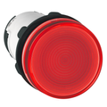 Product Image of Harmony XB7 Monolithic Pilot Light w/ Plain Lens for BA9s Bulbs - Red (250V)