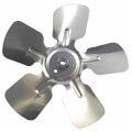 Product Image of 9" Aluminum, 5-Blade, CW Fan Blade (5/16" Bore)