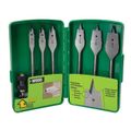 Product Image of 3/8" - 1" Self-Feeding Spade Bit Set (6 Piece)